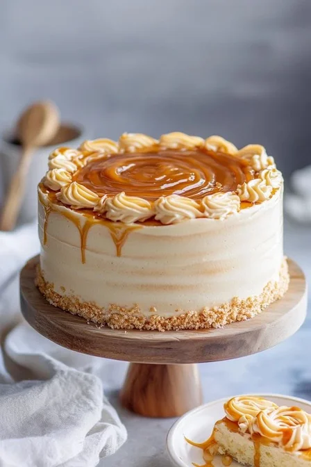 Golden Caramel Cake