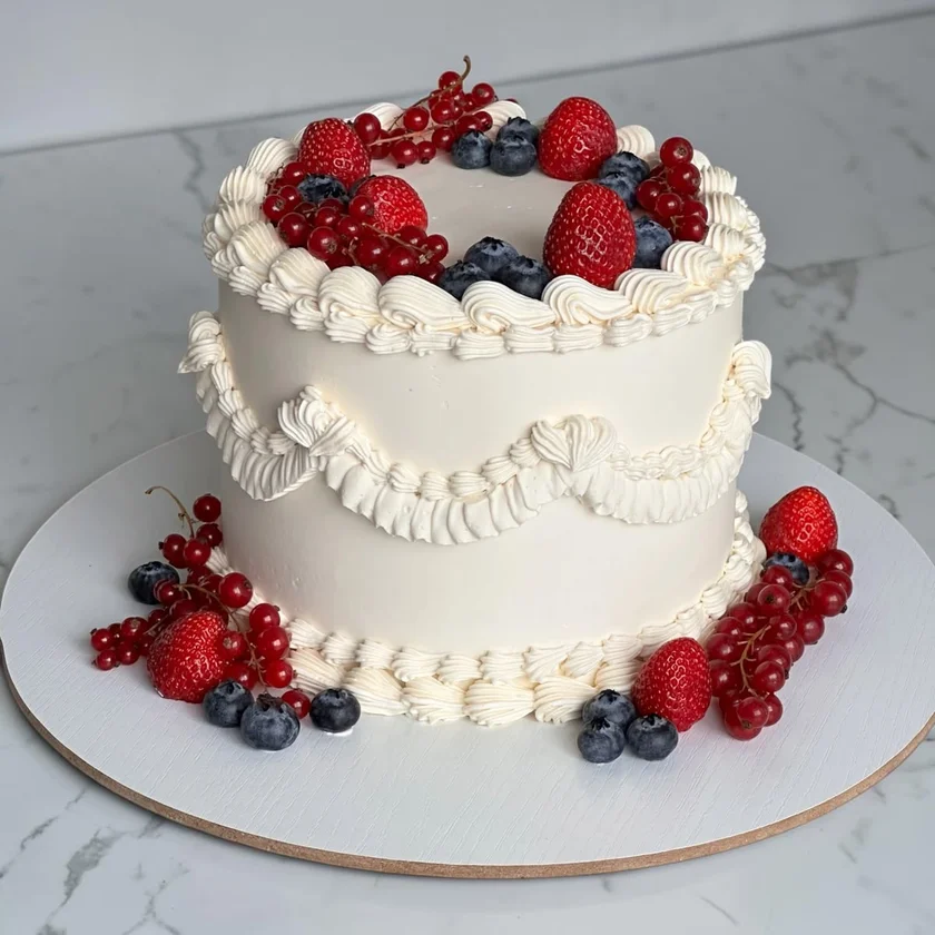 Special Velvet Vanilla Cake